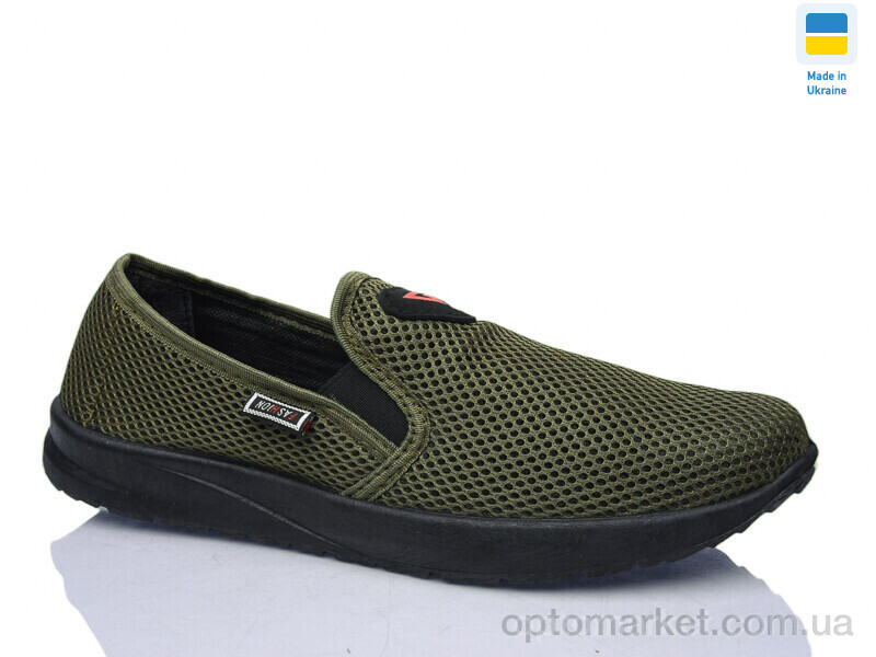 Купить Сліпони чоловічі 6-144 хакі Gipanis зелений, фото 1