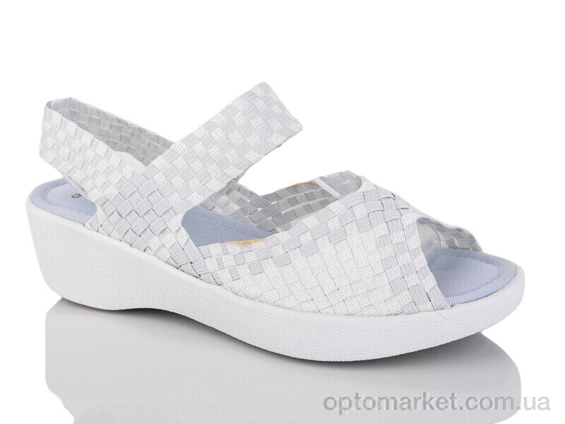 Купить Босоніжки жіночі 6-212C Fuguiyun білий, фото 1