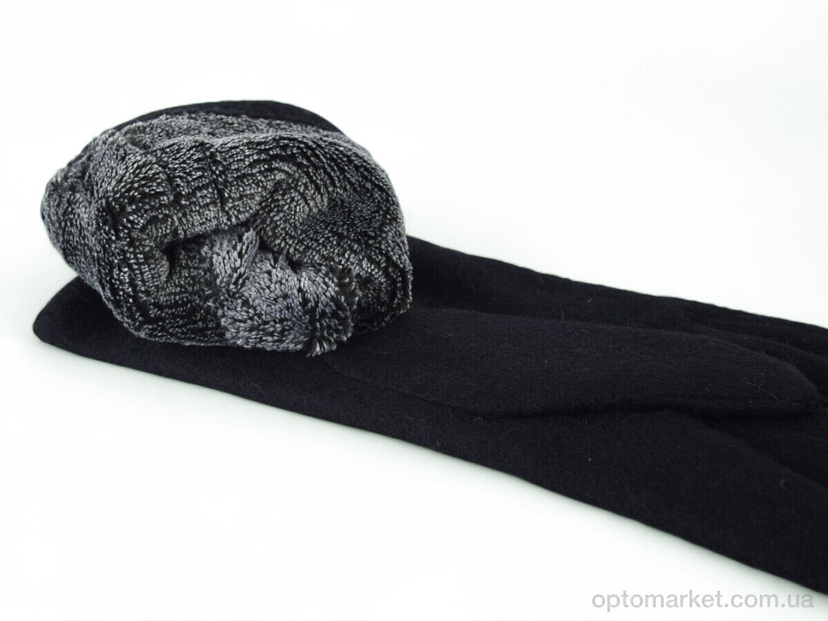 Купить Рукавички жіночі 6-34 black Anjela чорний, фото 2