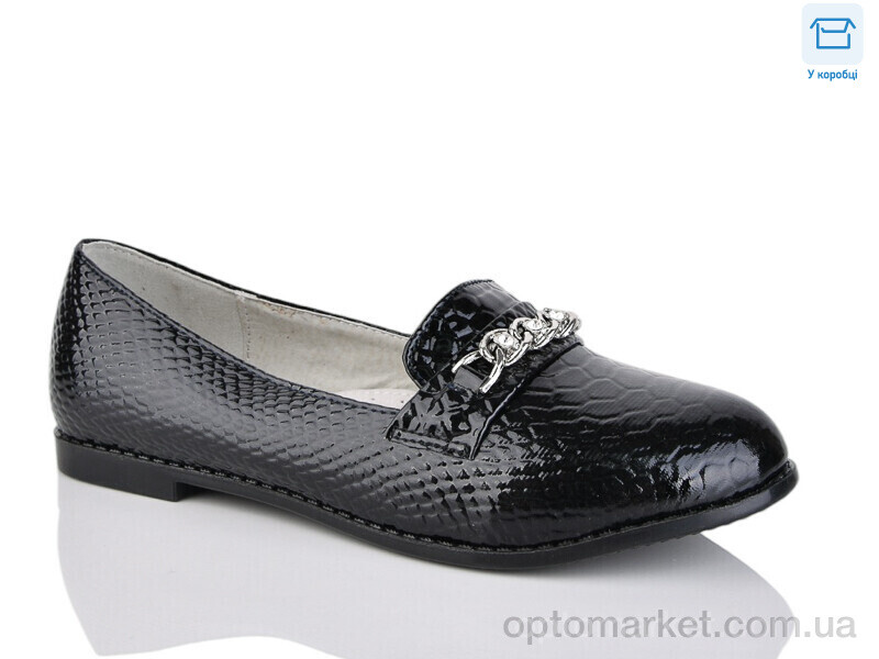 Купить Туфлі дитячі 6-702J Y.Top чорний, фото 1