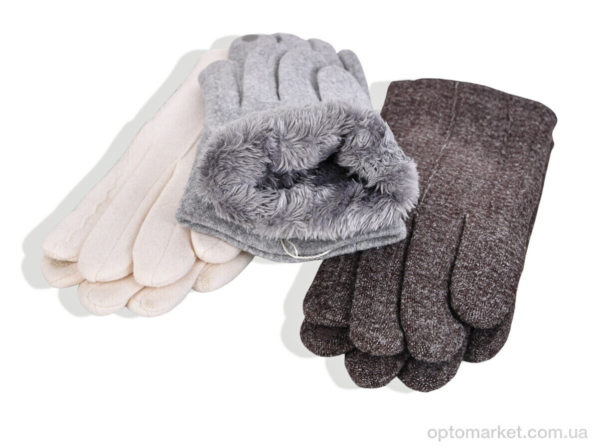 Купить Рукавички жіночі 6-75 mix Anjela мікс, фото 2