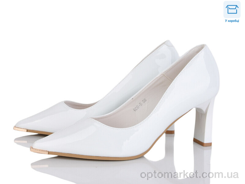 Купить Туфлі жіночі 600-5 Lemon білий, фото 1