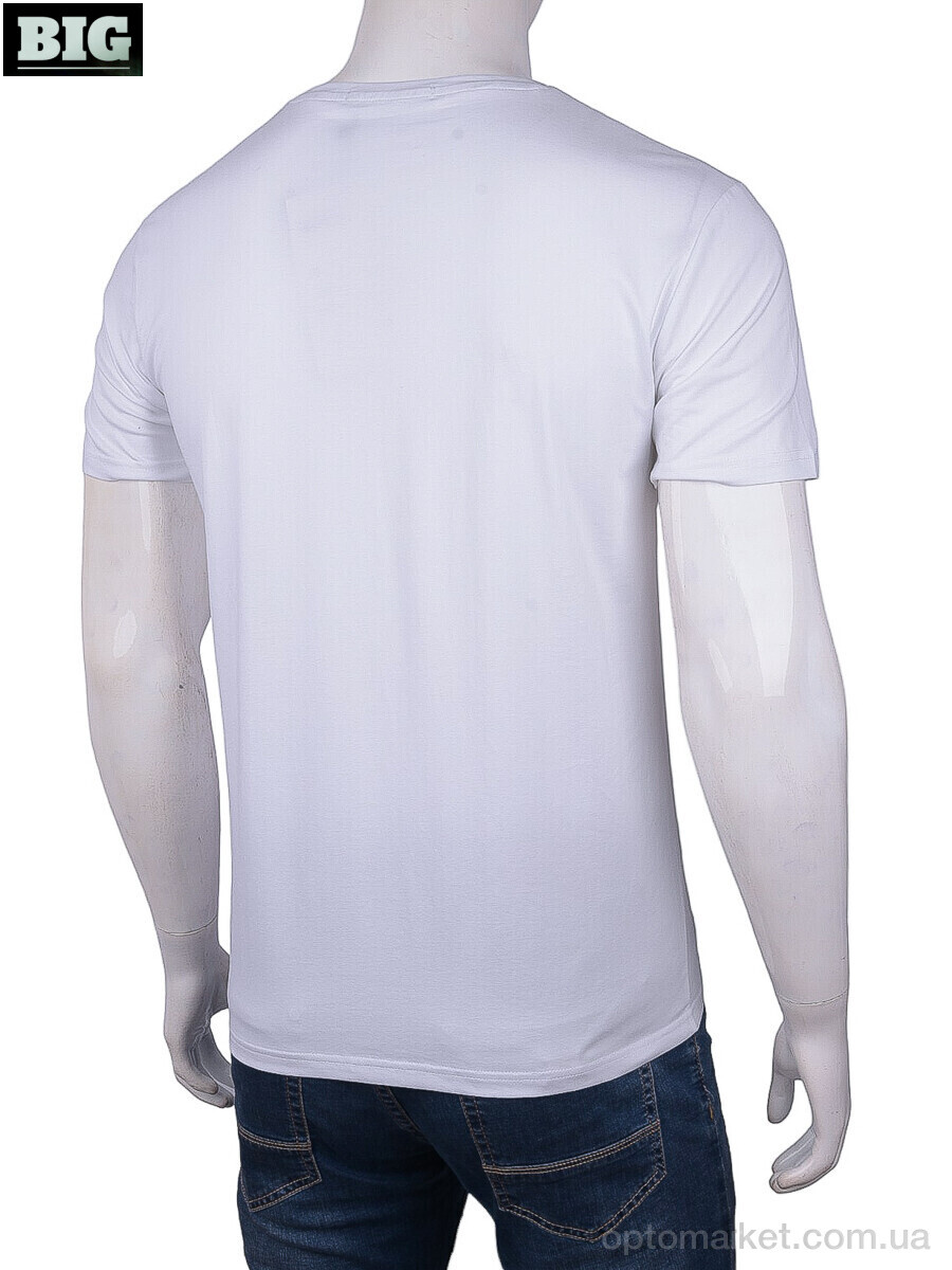 Купить Футболка чоловічі 6002 white GoodWood білий, фото 2
