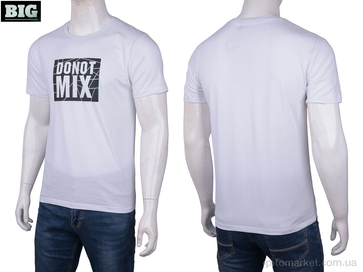 Купить Футболка чоловічі 6002 white GoodWood білий, фото 3