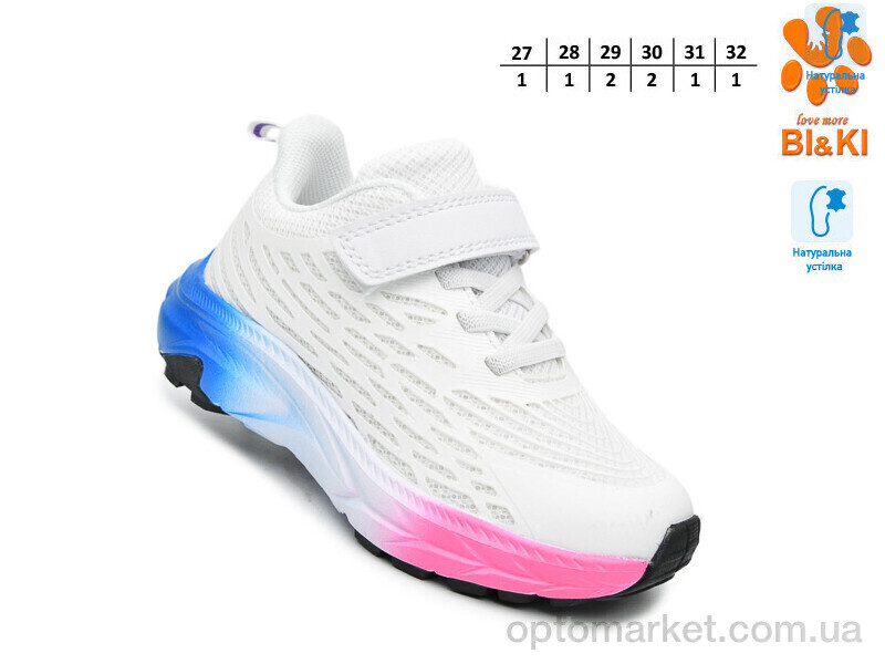 Купить Кросівки дитячі 60025A Bi&Ki білий, фото 4