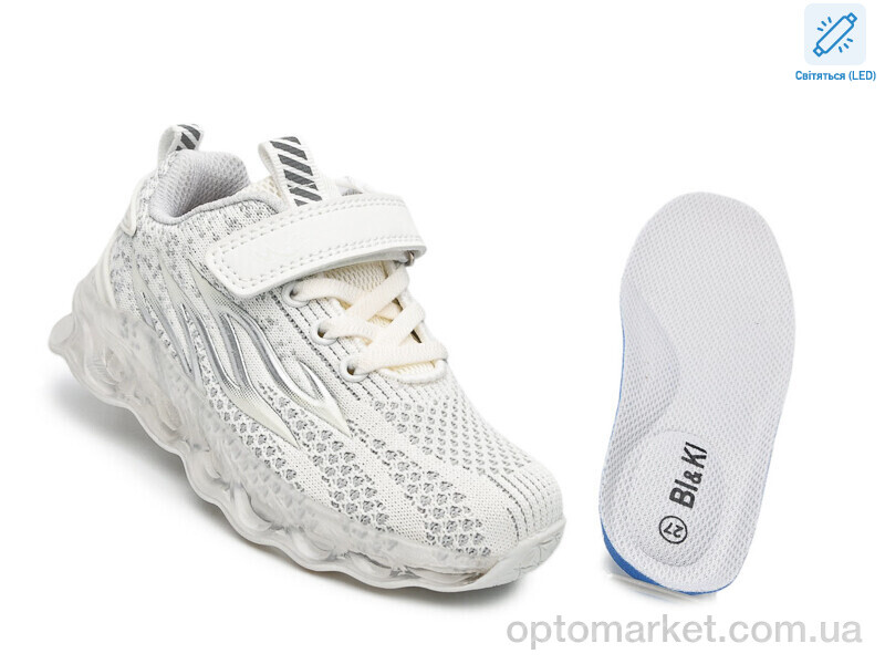 Купить Кросівки дитячі 60026A LED Bi&Ki сірий, фото 2