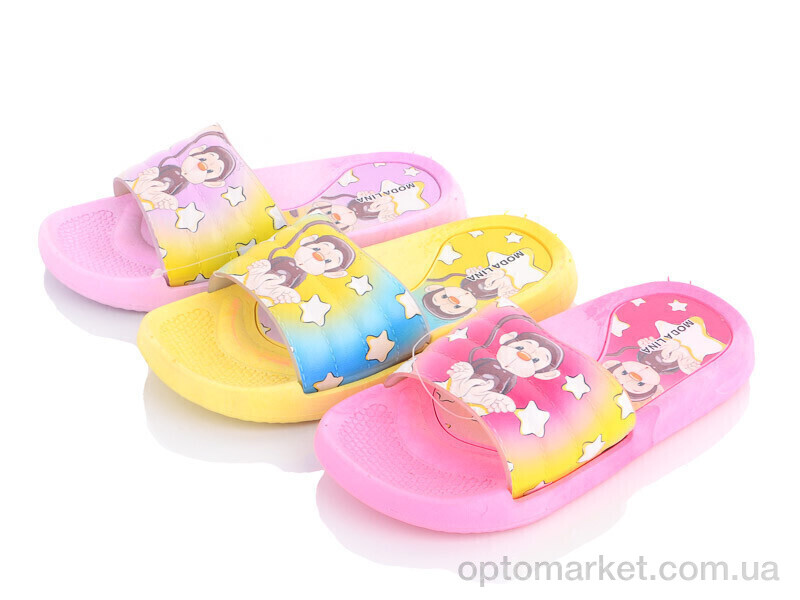Купить Шльопанці дитячі 6004-22 mix Moda Lina мікс, фото 1