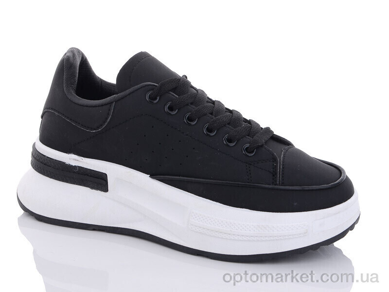 Купить Кросівки жіночі 601-1 CAP чорний, фото 1