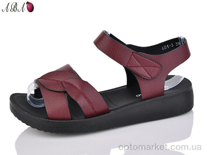Купить Босоніжки жіночі 601-3 бордо YAQINIAO бордовий, фото 1