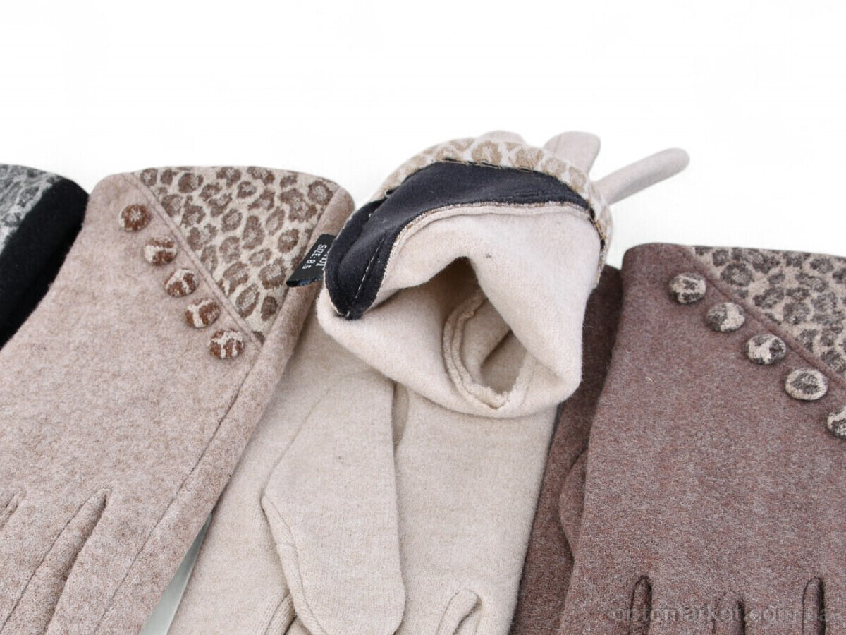 Купить Рукавички жіночі 601 кашемір mix Paidi мікс, фото 2