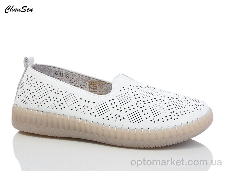 Купить Туфлі жіночі 6011-3 Chunsen білий, фото 1