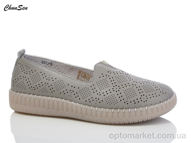 Купить Туфлі жіночі 6011-5 Chunsen сірий, фото 1