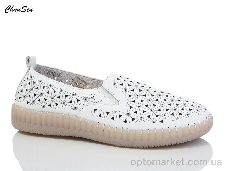 Купить Туфлі жіночі 6012-3 Chunsen білий, фото 1