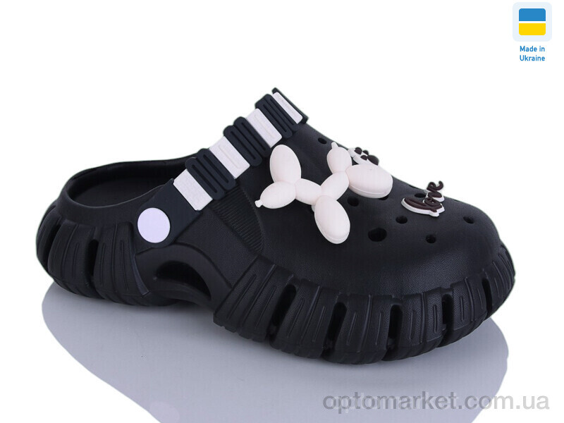 Купить Крокси дитячі 6012 чорний Gipanis чорний, фото 1