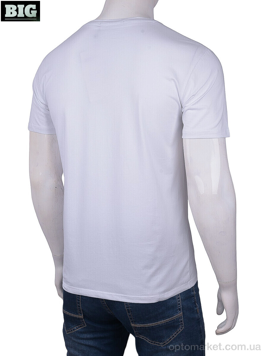 Купить Футболка чоловічі 6016 white GoodWood білий, фото 2