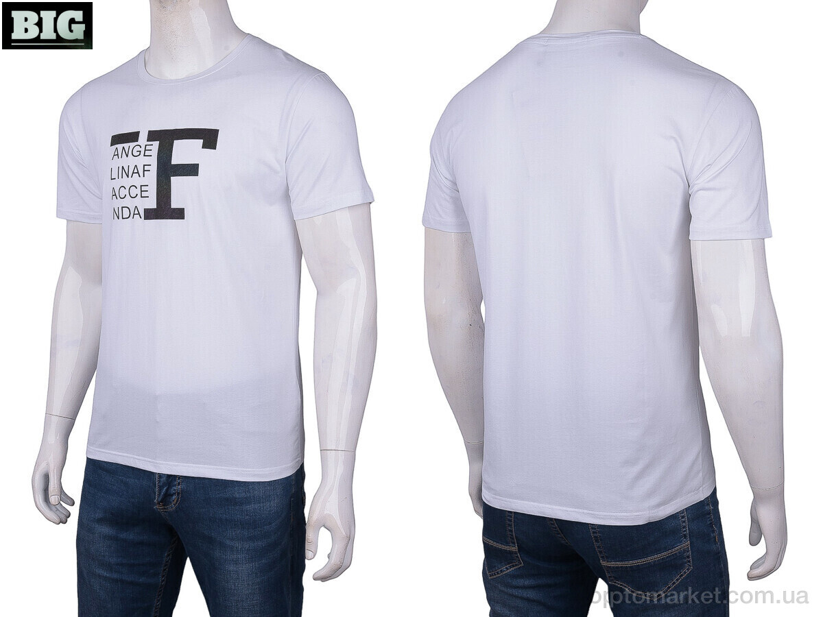 Купить Футболка чоловічі 6016 white GoodWood білий, фото 3