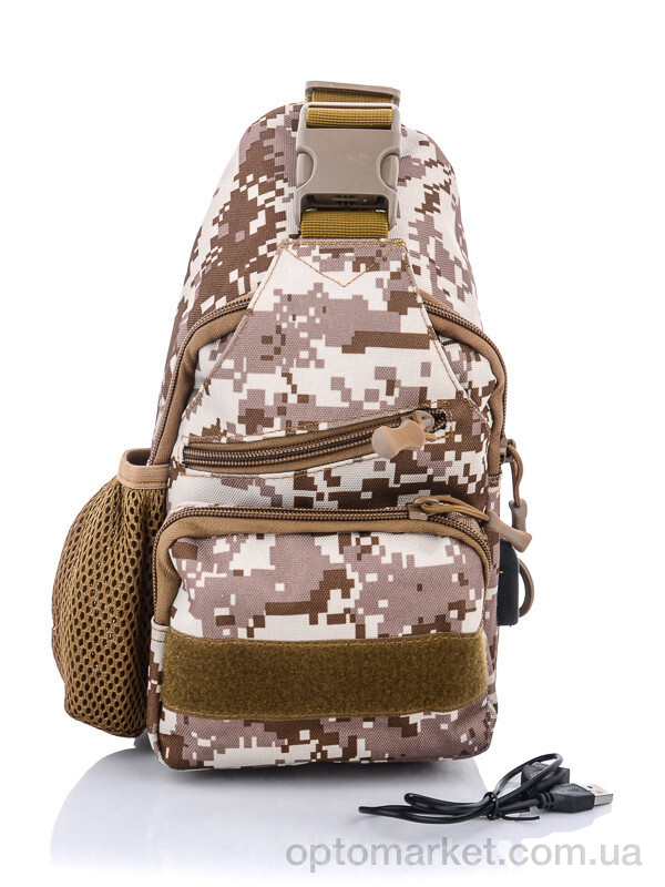 Купить Сумка чоловіча 6019 brown Superbag коричневий, фото 1