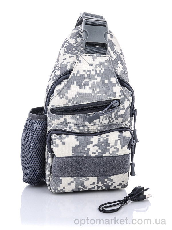 Купить Сумка чоловіча 6019 grey Superbag сірий, фото 1