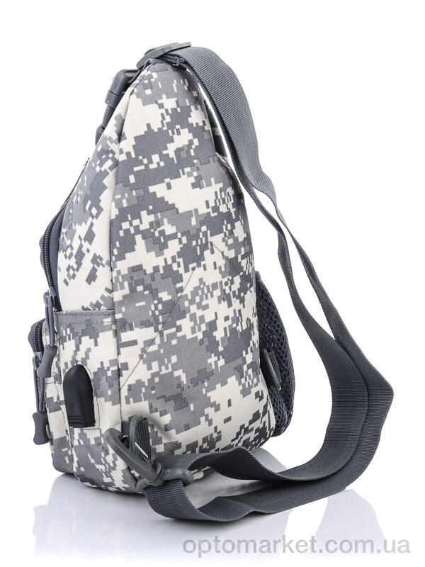 Купить Сумка чоловіча 6019 grey Superbag сірий, фото 2