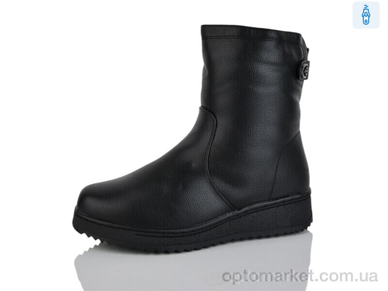 Купить Напівчоботи
 жіночі 602-1 Leguzaza чорний, фото 1