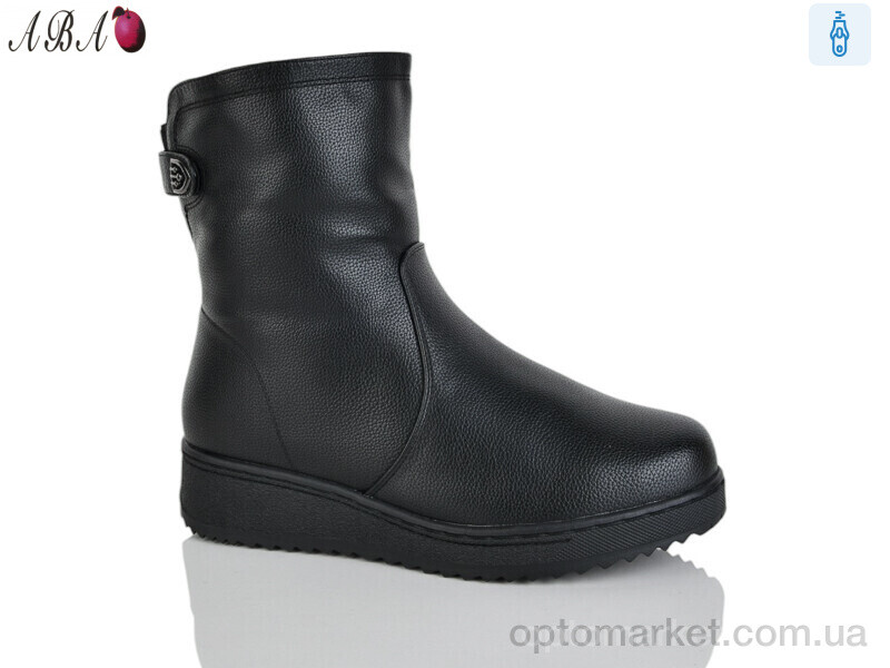 Купить Черевики жіночі 602-1 Aba чорний, фото 1