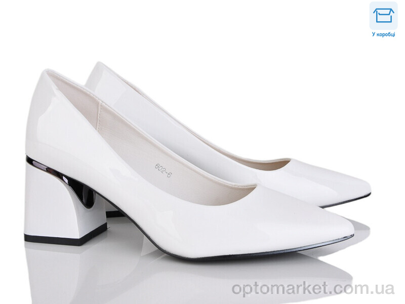 Купить Туфлі жіночі 602-6 Lemon білий, фото 1