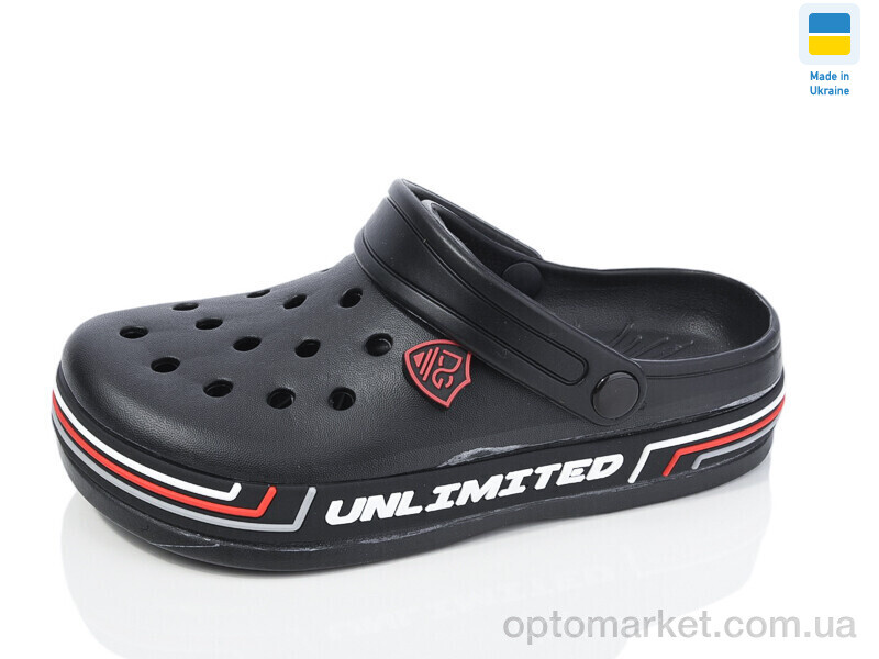 Купить Крокси дитячі 602 чорний Dago чорний, фото 1