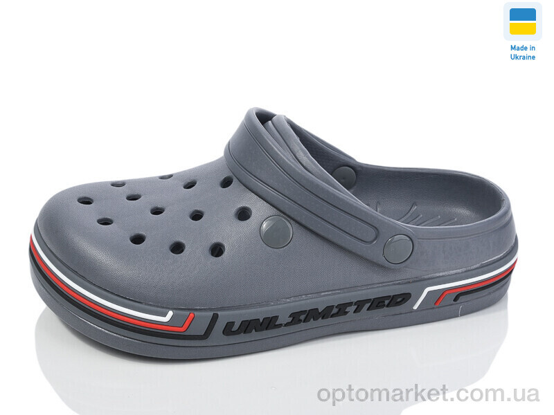 Купить Крокси дитячі 602 сірий Dago сірий, фото 1