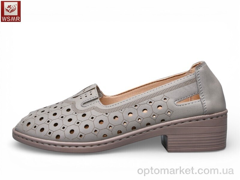 Купить Туфлі жіночі 603-4 WSMR сірий, фото 1