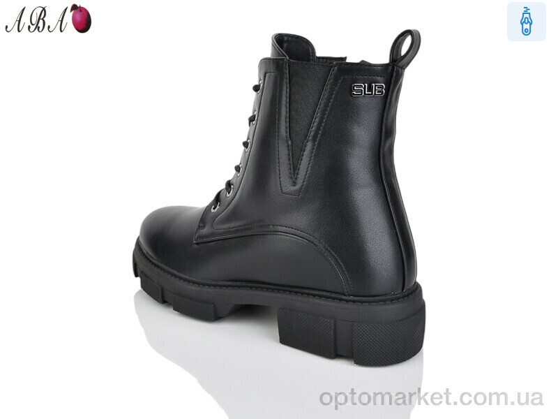 Купить Черевики жіночі 603 Jiao Li Mei чорний, фото 2