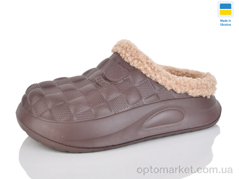 Купить Галоші жіночі 604 шоколад TapMal коричневий, фото 1