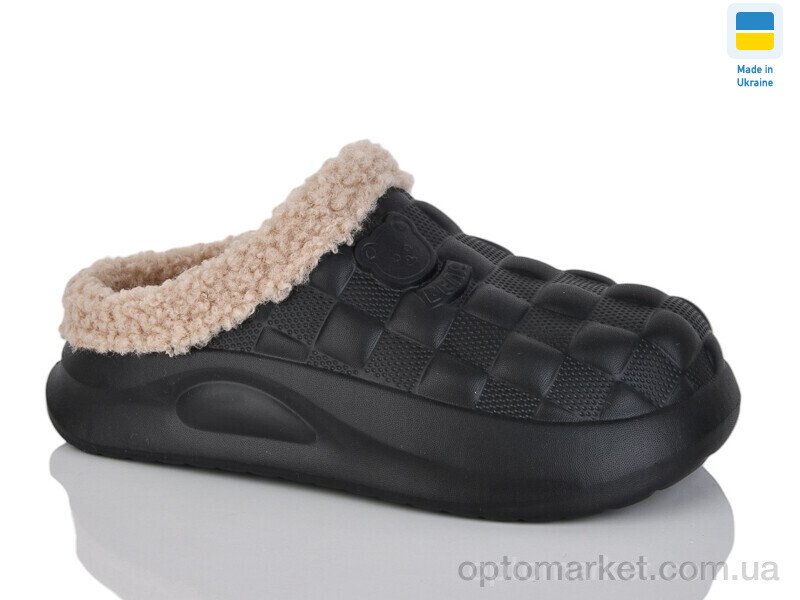 Купить Сабо унісекс 604 теді чорний TapMal чорний, фото 1