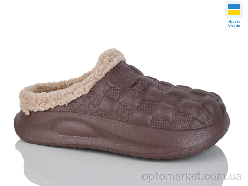 Купить Сабо унісекс 604 теді коричневий TapMal коричневий, фото 1