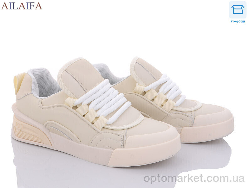 Купить Кросівки жіночі 605-2 Aelida бежевий, фото 1