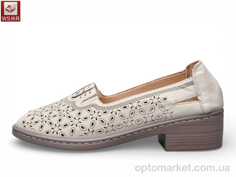 Купить Туфлі жіночі 605-3 WSMR бежевий, фото 1