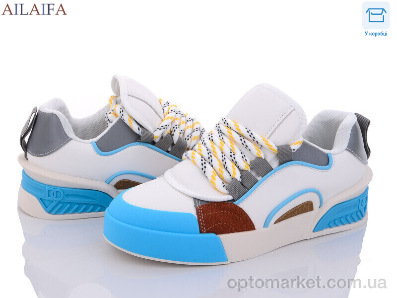 Купить Кросівки жіночі 605-6 Aelida білий, фото 1