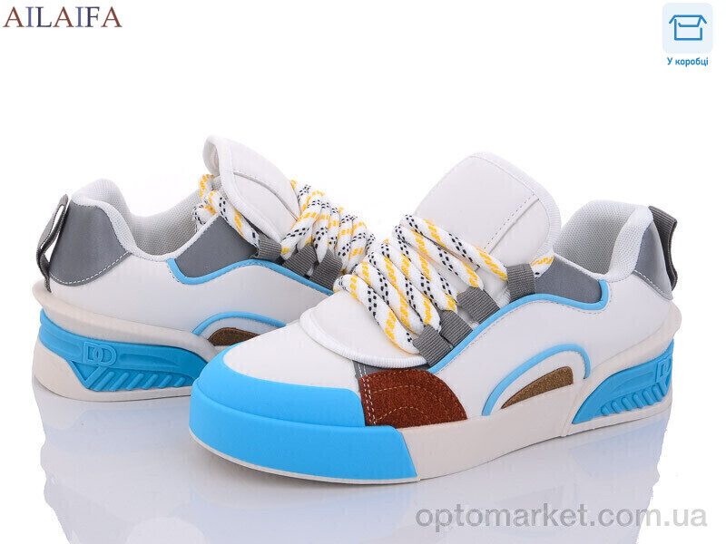 Купить Кросівки жіночі 605-6 Aelida білий, фото 1