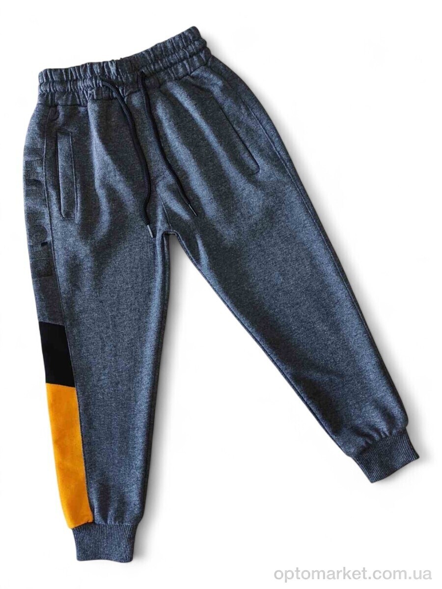 Купить Спортивні штаны дитячі 6052 т.сірий Revival сірий, фото 1