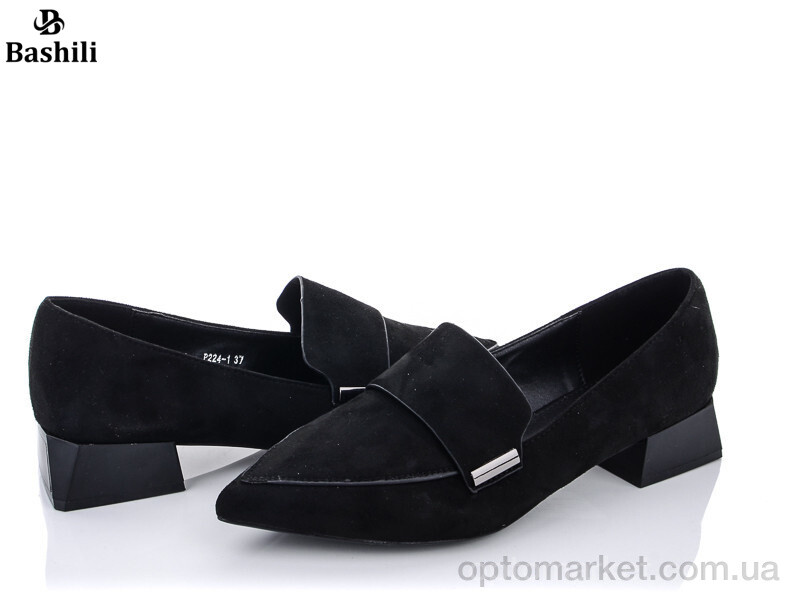 Купить Туфлі жіночі 6058-P224-1 Башили чорний, фото 1