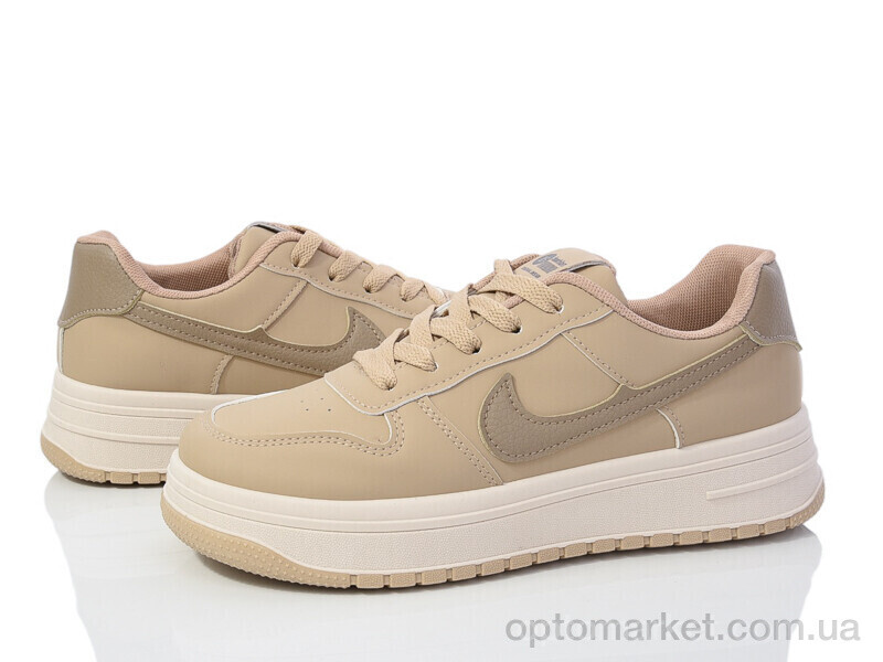 Купить Кросівки жіночі 606-3 LQD бежевий, фото 1