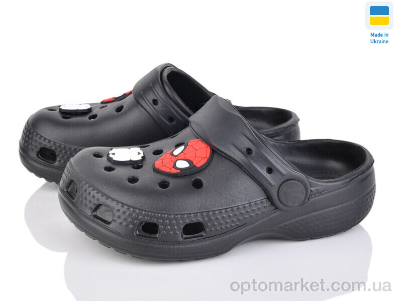 Купить Крокси дитячі 606 black BABYSHOP чорний, фото 1