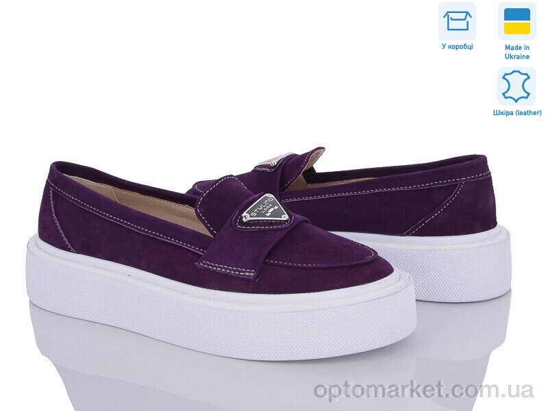 Купить Сліпони жіночі 606 фіолет под заказ G-Aira фіолетовий, фото 1
