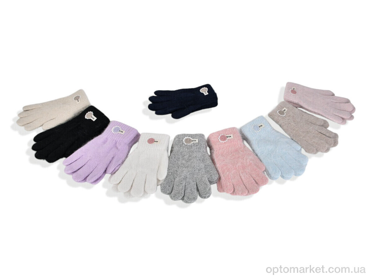 Купить Рукавички дитячі 6067 (хутро) mix Henu мікс, фото 1