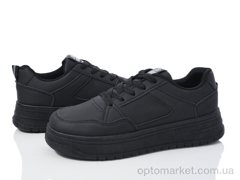 Купить Кросівки жіночі 607-3 LQD чорний, фото 1
