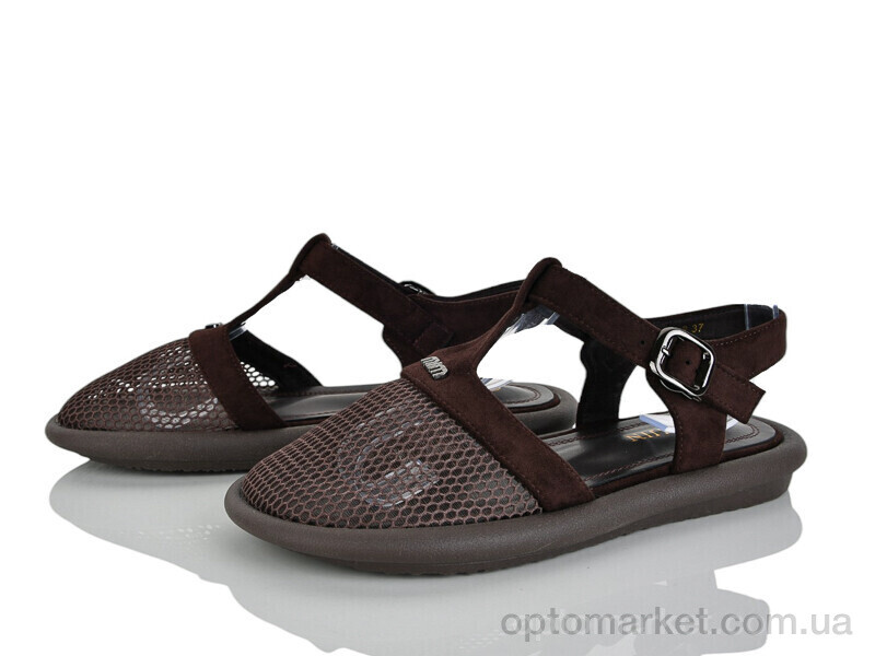 Купить Босоніжки жіночі 6071-2 Baijin коричневий, фото 1