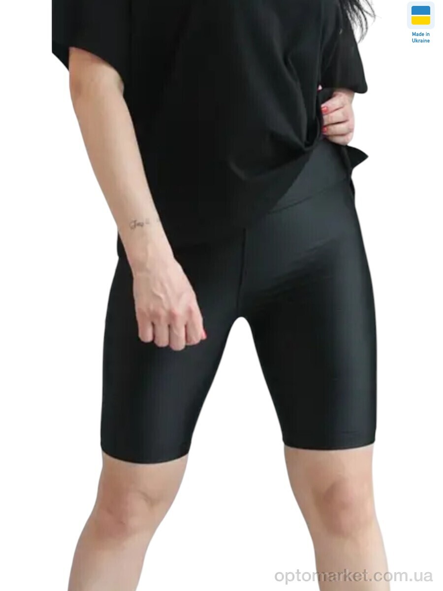 Купить Велосипедки жіночі 6071 чорний Sport style чорний, фото 1
