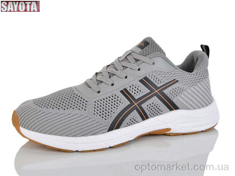 Купить Кросівки чоловічі 608-8 Sayota сірий, фото 1