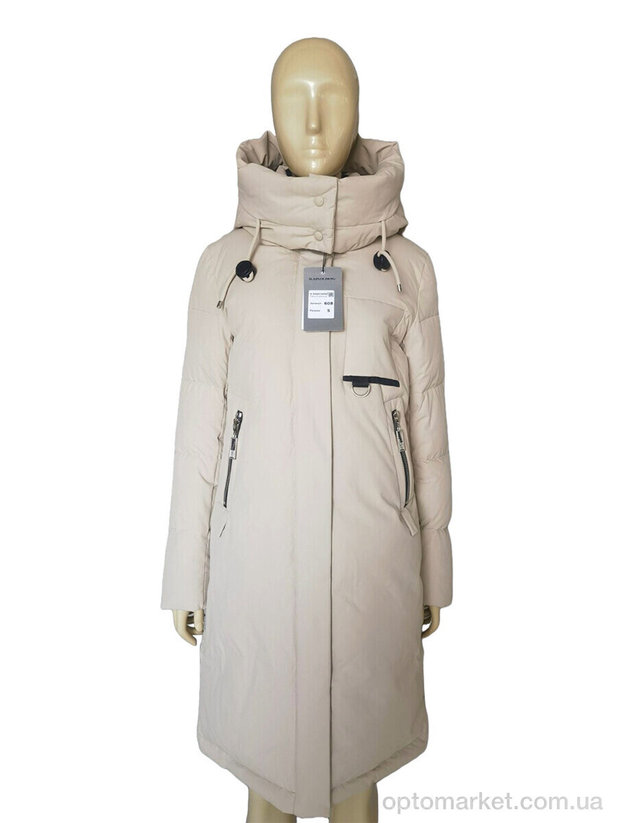 Купить Куртка жіночі 608 бежевий Massmag бежевий, фото 1
