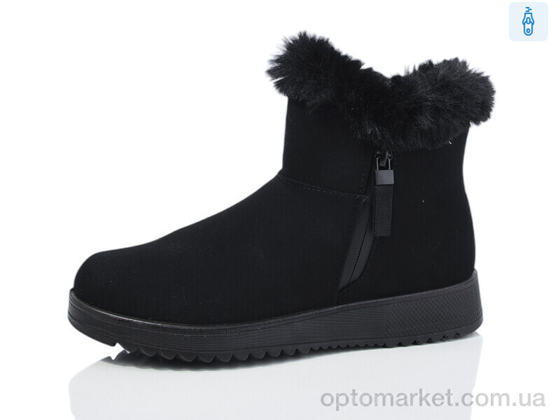 Купить Черевики жіночі 608 Ok Shoes чорний, фото 1