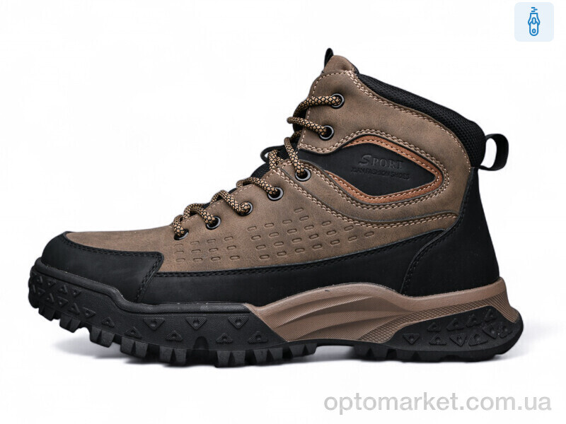 Купить Черевики чоловічі 6089-3 DaFuYuan коричневий, фото 1